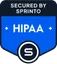Secured by Sprinto: HIPAA