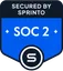 Secured by Sprinto: SOC 2